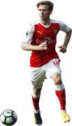 Nacho Monreal football render