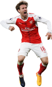 Nacho Monreal football render