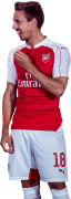 Nacho Monreal football render