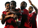 Mohamed Naguib, Malick Evouna, John Antwi & Momen Zakaria football render