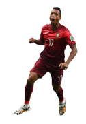 Luis Nani football render