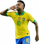 Neymar football render