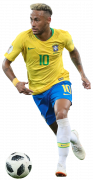 Neymar football render