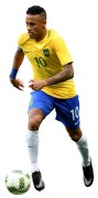 Neymar football render