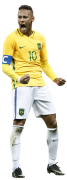 Neymar football render