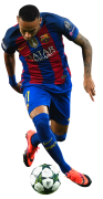 Neymar football render