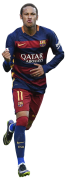 Neymar football render