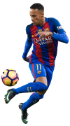 Neymar football render