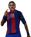 Neymar football render