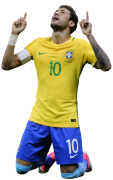 Neymar football render