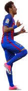 Neymar football render