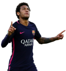 Neymar football render