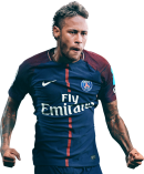 Neymar football render