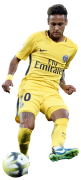 Neymar football render