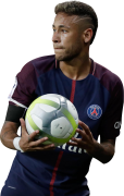 Neymar football render