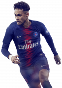 Neymar football render