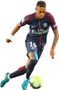 Neymar football render