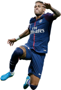 Neymar football render