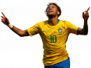 Neymar football render