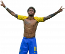 Neymar football render