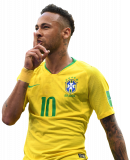 Neymar football render