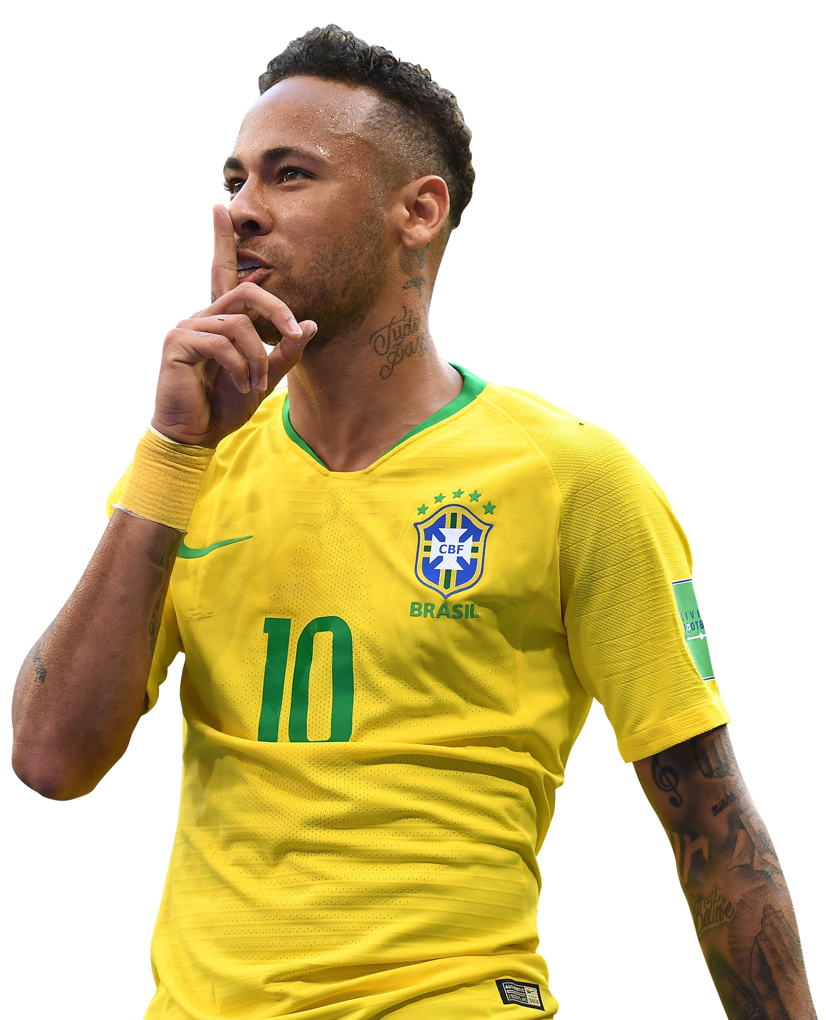 Neymar Brazil football render FootyRenders