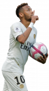 Neymar football render