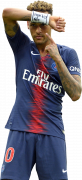 Neymar football render