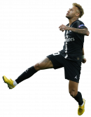 Neymar football render