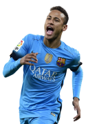 Neymar football render