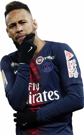 Neymar Paris Saint-Germain football render - FootyRenders