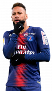 Neymar football render