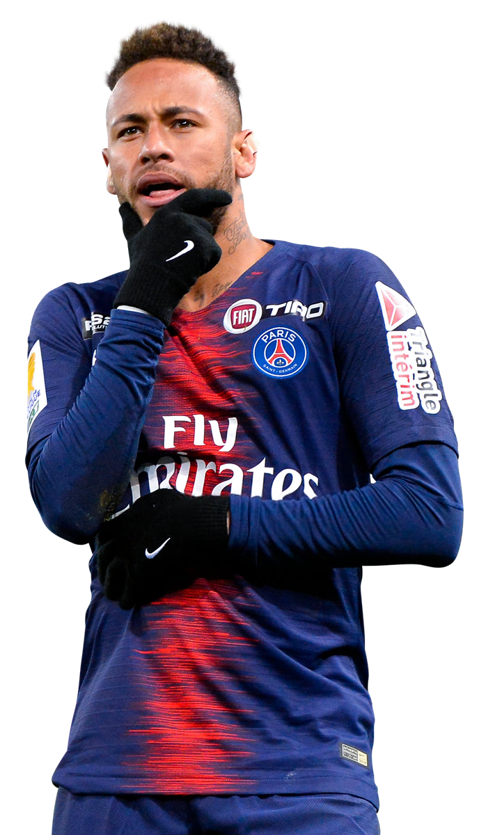 Neymar Paris Saint-Germain football render - FootyRenders