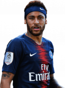 Neymar football render