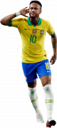 Neymar football render