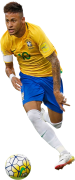 Neymar football render