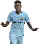 Neymar football render