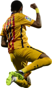 Neymar football render