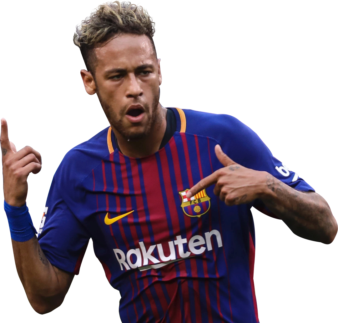 Neymar Barcelona football render FootyRenders