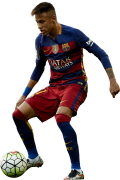 Neymar football render