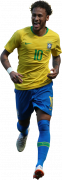 Neymar football render