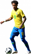 Neymar football render