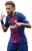 Neymar football render