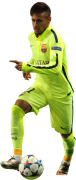 Neymar football render