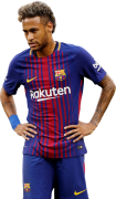 Neymar football render