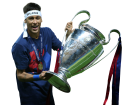 Neymar football render