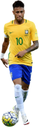 Neymar football render