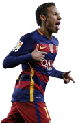 Neymar football render