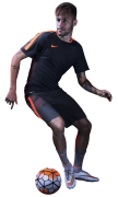 Neymar football render