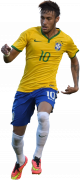 Neymar football render